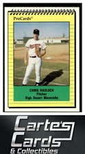 Chris Haslock 1991 ProCards #2388  High Desert Mavericks