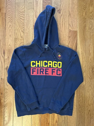 Chicago Fire FC Fanatics Hoodie Sz Medium Cover
