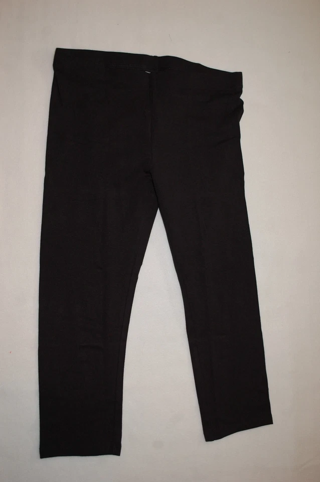 Женские ЧЕРНЫЕ ЛЕГГИНСЫ КАПРИ мягкая вязка размер M 8-10 - Изображение 1 из 1