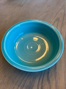 Fiestaware turquois Green Cereal/Soup Bowl Retired Color - Picture 1 of 3
