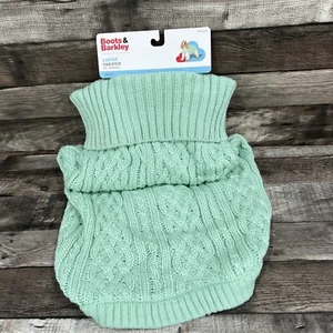 Boots & Barkley Haustier Pullover Zopfmuster Rollkragenpullover Hunde Katzen Gr. L - Bild 1 von 4