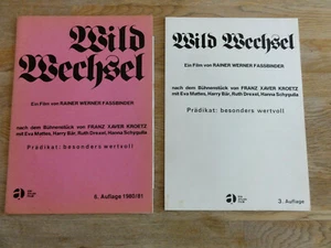 Presseinformation Werberatschlag WILDWECHSEL Fassbinder - Bild 1 von 1