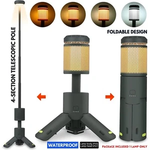 Rechargeable Camping Light Portable Lantern IPX7 Waterproof for Emergency Hiking - Picture 1 of 15