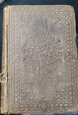 1858 1st edition Magic Tricks Conjuring Parlor Games - 'The Sociable' by Arnold - Image 1 of 4