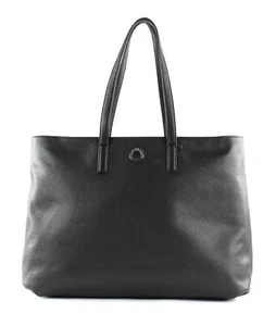MANDARINA DUCK Mellow Leather Shopper Schultertasche Tasche Black Schwarz Neu