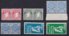 GB Stamp - Eire / Ireland Stamp Collection on Stock Card - MH