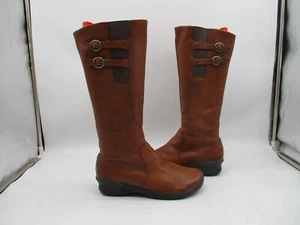 Keen 1005482 Bern Baby Brown Leather Riding Boots Womens Size 8.5 - Picture 1 of 9