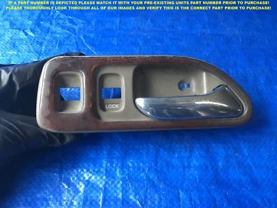 Manija de puerta interior delantera derecha pasajero sedán Honda Accord 1994 1995 97 fabricante de equipos originales Foto 1 de 4