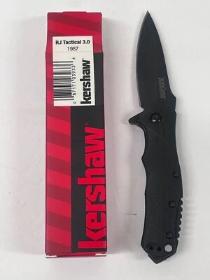 Cuchillo Plegable Kershaw RJ Tactical 3.0 1987 A/O, Nuevo En Caja Foto 1 de 4