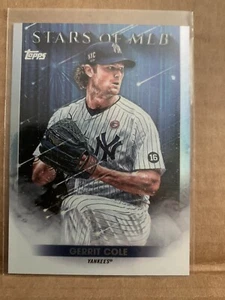 GERRIT COLE 2022 Topps Series 1 Stars of The MLB #SMLB-26 New York Yankees⚾️⚾️ - Picture 1 of 2