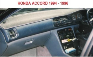 DARK GREY DASH MAT, DASHMAT, DASHBOARD COVER FIT HONDA ACCORD 1994 - 1996 - Picture 1 of 4