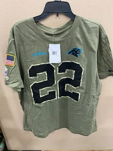 Nike Mens NFL Christian McCaffery Salute To Service T-Shirt Size XXL - Picture 1 of 2