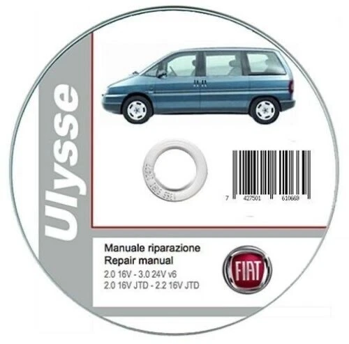Fiat Ulysse (200-2005)  manuale officina  repair manual - Immagine 1 di 1
