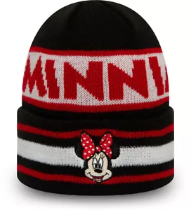 Minnie Mouse New Era Kids Disney Character Knit Beanie (Age 4 - 10 Years) - Picture 1 of 5