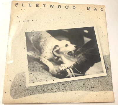 Fleetwood Mac 7" Record 45 & Picture Sleeve Tusk / Never Make Me Cry - Image 1 of 4