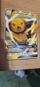 karta pokemon Pikachu GX Basic Armored  - Zdjęcie 1 z 2