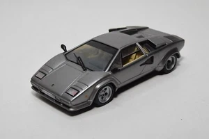 A98 1:43 IXO LAMBORGHINI COUNTACH METALLIC GREY EXC. COND. - Picture 1 of 8