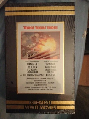 time life greatest wwii movies  TORA ! TORA ! TORA ! VHS TAPE  Brand New Sealed  - Image 1 of 3
