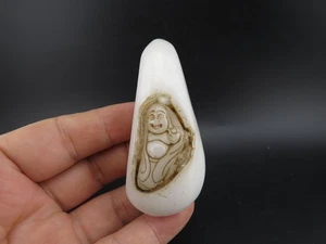 China,old jade,Hongshan culture,collectibles,rare Buddha, pendant A032 - Picture 1 of 6