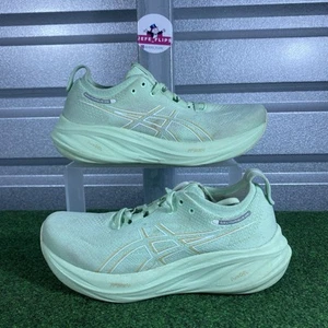 Asics Gel Nimbus 26 1012B601 Mint Green Running Shoes Sneakers Women - Sz 9 - Picture 1 of 10