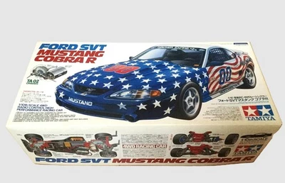 TAMIYA 1/10 #58169 RC 4WD FORD SVT MUSTANG COBRA R Model Kit Incl US duty - Image 1 of 4
