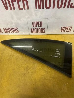 Vauxhall Corsa D Quarter Glass 3DOOR ONLY! Drivers Offside Rear 40% Tinted - Image 1 of 4