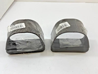 (2) Juego de líneas Fortress PVC acoplador color marrón LJ122B 4-1/2" con tornillos Foto 1 de 2