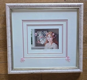 KEEPSAKES by Pati Bannister Signed 127/1000 Framed Lithograph Print  - Picture 1 of 3