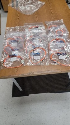 DMX-SCSC-01M—an orange SC↔SC duplex multimode fiber patch cable - Image 1 of 3