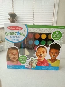Melissa & Doug DELUXE FACE PAINTING 16 Farbfarben Anleitung für 75 Designs! - Bild 1 von 5