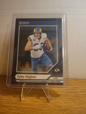 Tyler higbee Rams donruss black out of 10 - Image 1 of 2