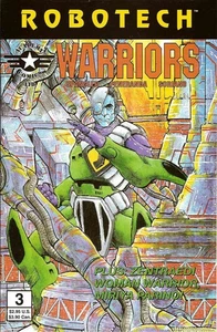 Robotech Warriors #3 VF; Academy | Last Issue - w/Bag+Board - Picture 1 of 1