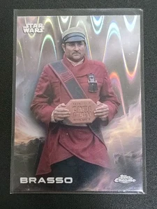 2025 Topps Chrome Star Wars #109 BRASSO Raywave Refractor - Picture 1 of 1
