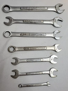 Lote Mixto Llaves Craftsman Hechas en USA, Lote de 7 - Imagen 1 de 14