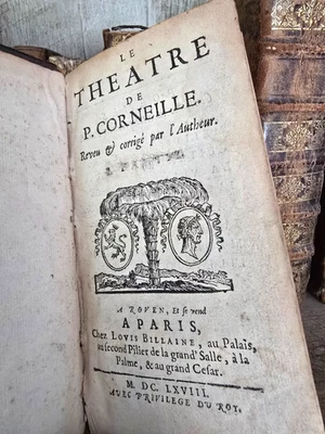 1668 THEATER OF CORNEILLE - Comedies and Tragedies - Image 1 of 4