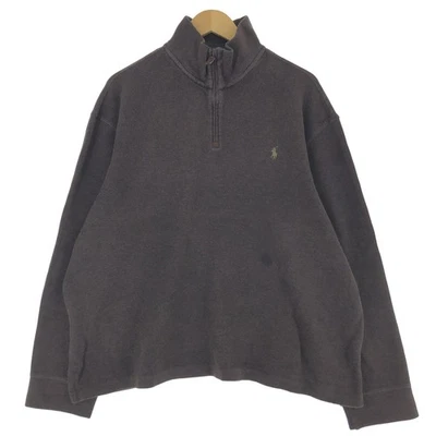 Used Ralph Lauren POLO RALPH LAUREN half-zip sweatshirt men's size XL - Image 1 of 4
