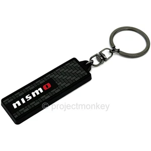 OEM / JDM Nissan Nismo KWA10-50UK0 Black Rubber Key Chain Keychain Genuine Part - Picture 1 of 3