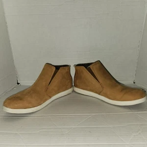 Olukai Hawai'Iloa Manu Hope Leather Booties High Top Ankle Womens 11 Chestnut - Picture 1 of 5
