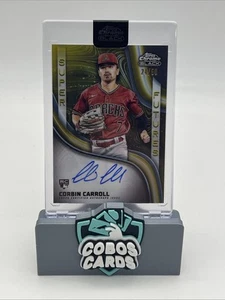 2023 Topps Chrome Black Super Futures Corbin Carroll RC Auto /50 - Foto 1 di 2