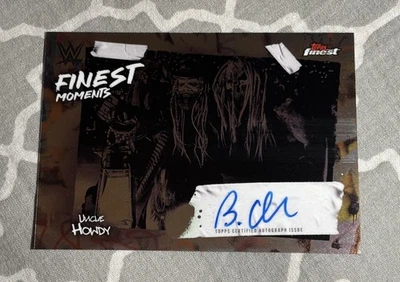2025 WWE Topps Finest Uncle Howdy Finest Moments Autographs #FMS-UNC Auto 🔥 - Image 1 of 2