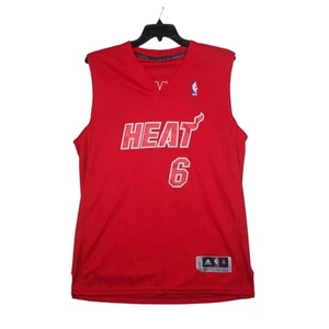 Maglia Adidas Miami Heat LeBron James #6 Natale 2012 NBA XL DIFETTI!! - Foto 1 di 17