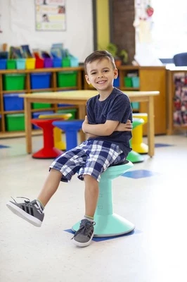 Активный гибкий стул Storex Wiggle Stool для классной комнаты и домашнего обучения детей  - Изображение 1 из 4
