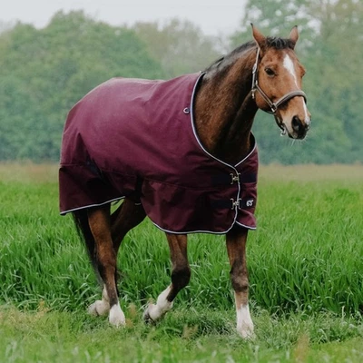 Regendecke Pferde Outdoordecke Ekkia Tyrex 1200 D   0 g bordeaux - Bild 1 von 4