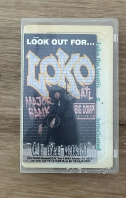 RARE Cassette Sampler Tape LOKO Git Dat Money PROMO BIZ CARD OG Mint*   - Image 1 of 4