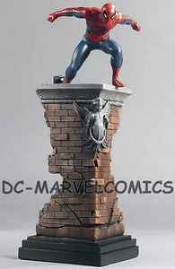 BOWEN DESIGNS SPIDER-MAN 1960's 14"tall CLASSIC STATUE MARVEL Sideshow FIGURINE - Picture 1 of 8
