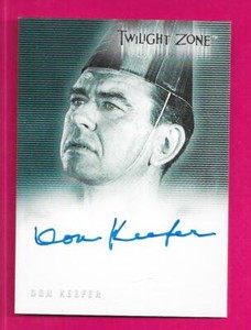 Twilight Zone 2 Next Dimension 2000 Autograph Card A-28 Don Keefer 