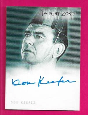 Twilight Zone 2 Next Dimension 2000 Autograph Card A-28 Don Keefer  - Image 1 of 2