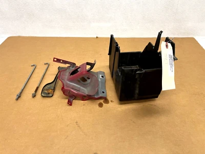11-16 HONDA CR-Z CRZ BATTERY TIE DOWN PLATE AND BATTERY TRAY BOX SET OEM LOT3477 - Image 1 of 4