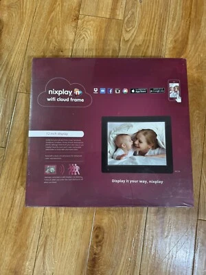 Nixplay Wi-Fi Cloud Digital Photo Frame 12” Display Brand New W12A - Image 1 of 4