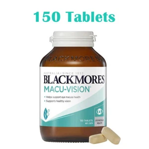 Blackmores Macu Vision 150 Tablets Macuvision Macular Eye Health - Picture 1 of 2